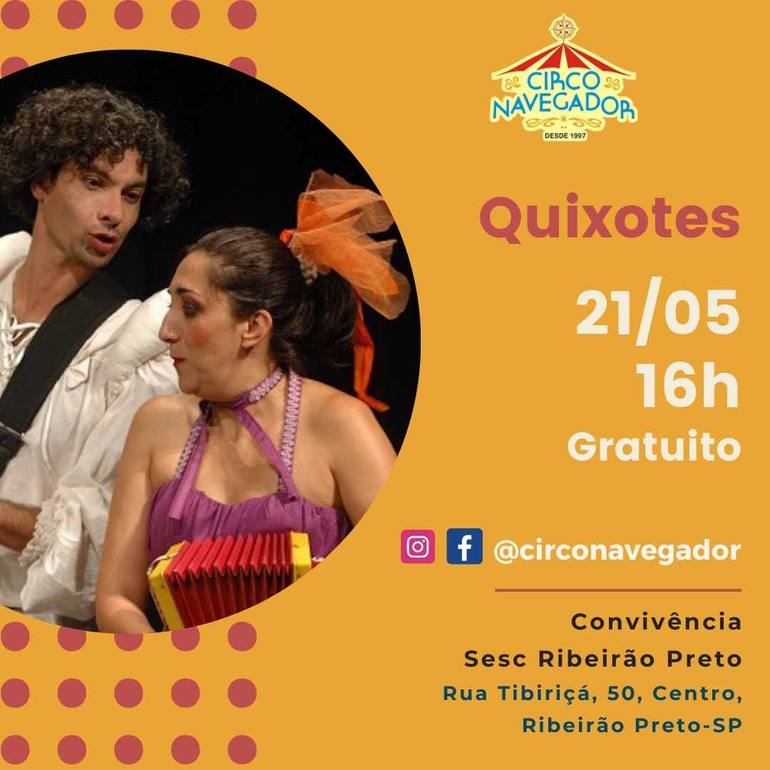 Leia mais sobre o artigo Teatro: Quixotes