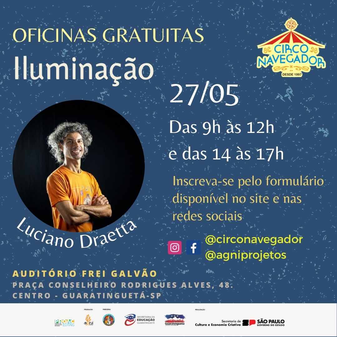 Leia mais sobre o artigo Oficina: Iluminação