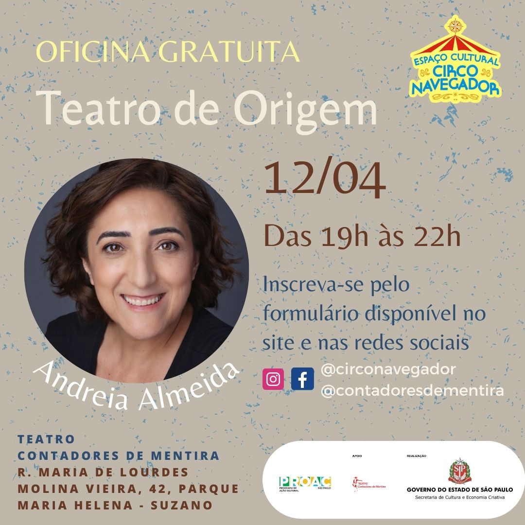 Leia mais sobre o artigo Oficina Teatro de Origem