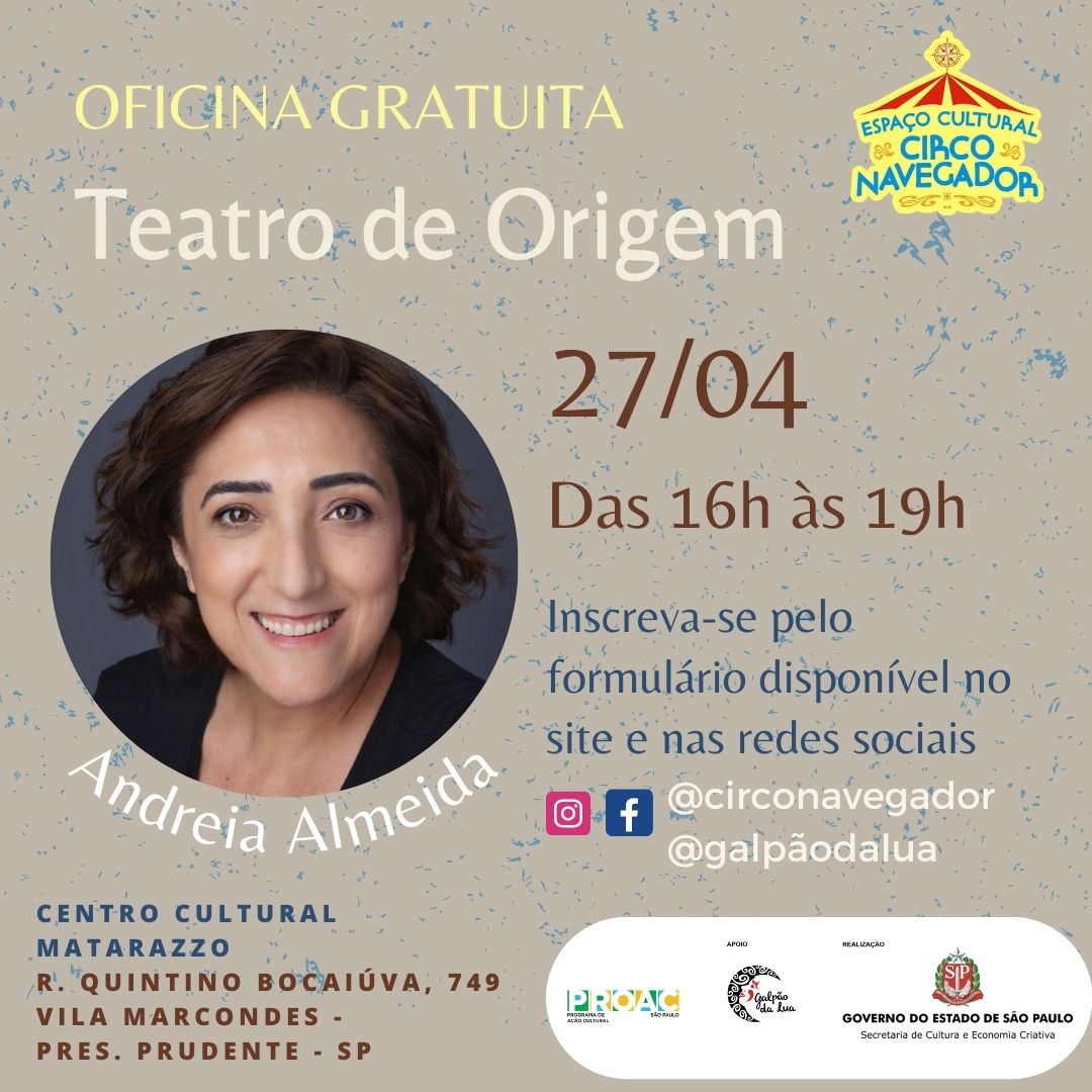 Leia mais sobre o artigo Oficina Teatro de Origem