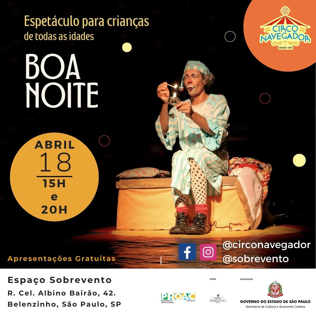 Leia mais sobre o artigo Teatro: Boa Noite