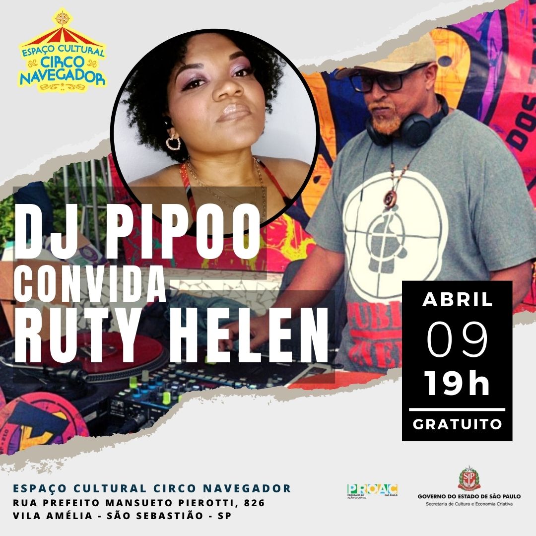 Leia mais sobre o artigo Show: Dj Pipoo e Ruty Helen