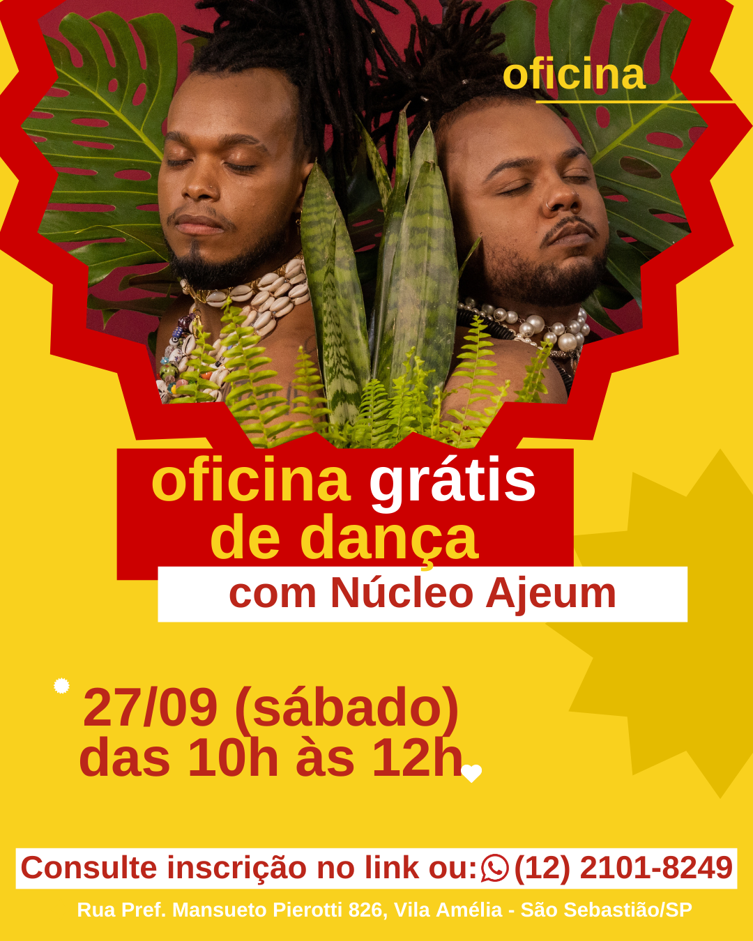 No momento, você está visualizando Oficina de Dança Ibejada 27/09 10h