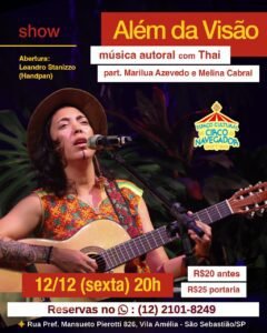 Leia mais sobre o artigo Show “Além da Visão” com Thai