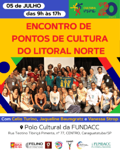 Leia mais sobre o artigo Inscrições – Encontro de Pontos de Cultura do Litoral Norte